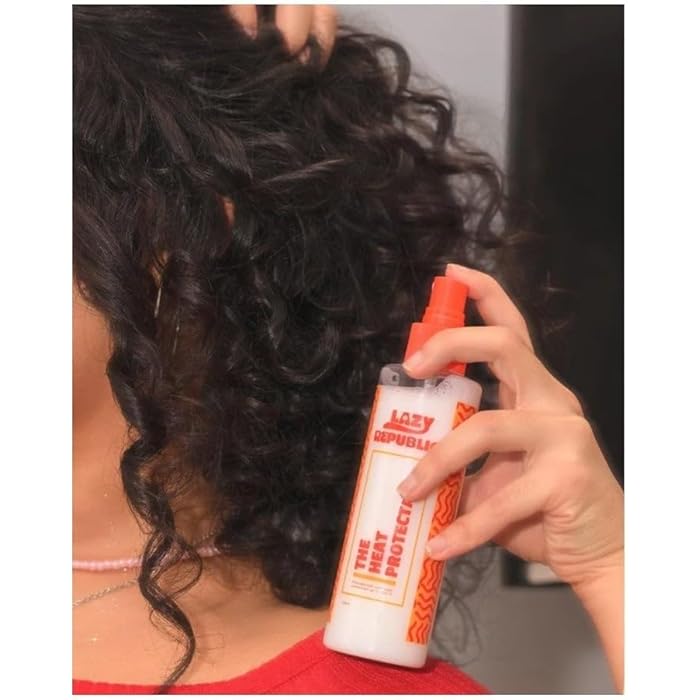 Heat Shield for Curly Hair, UV Protection, Nourish, Smooth, Detangle, Protect Color - Image 2